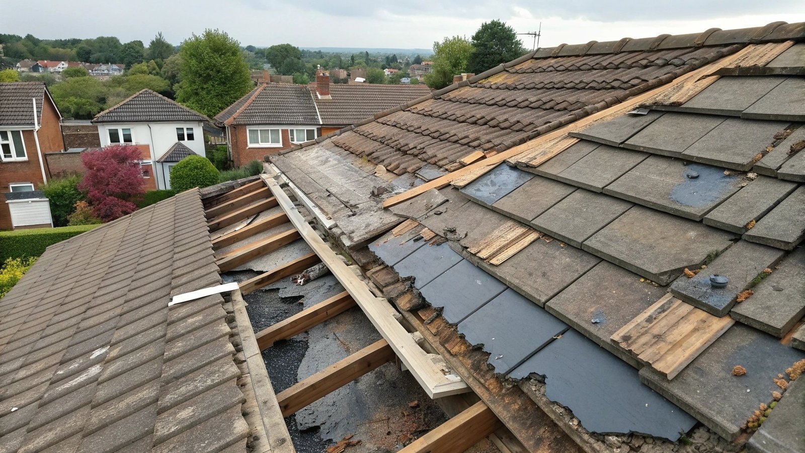Common roof problems in UK properties